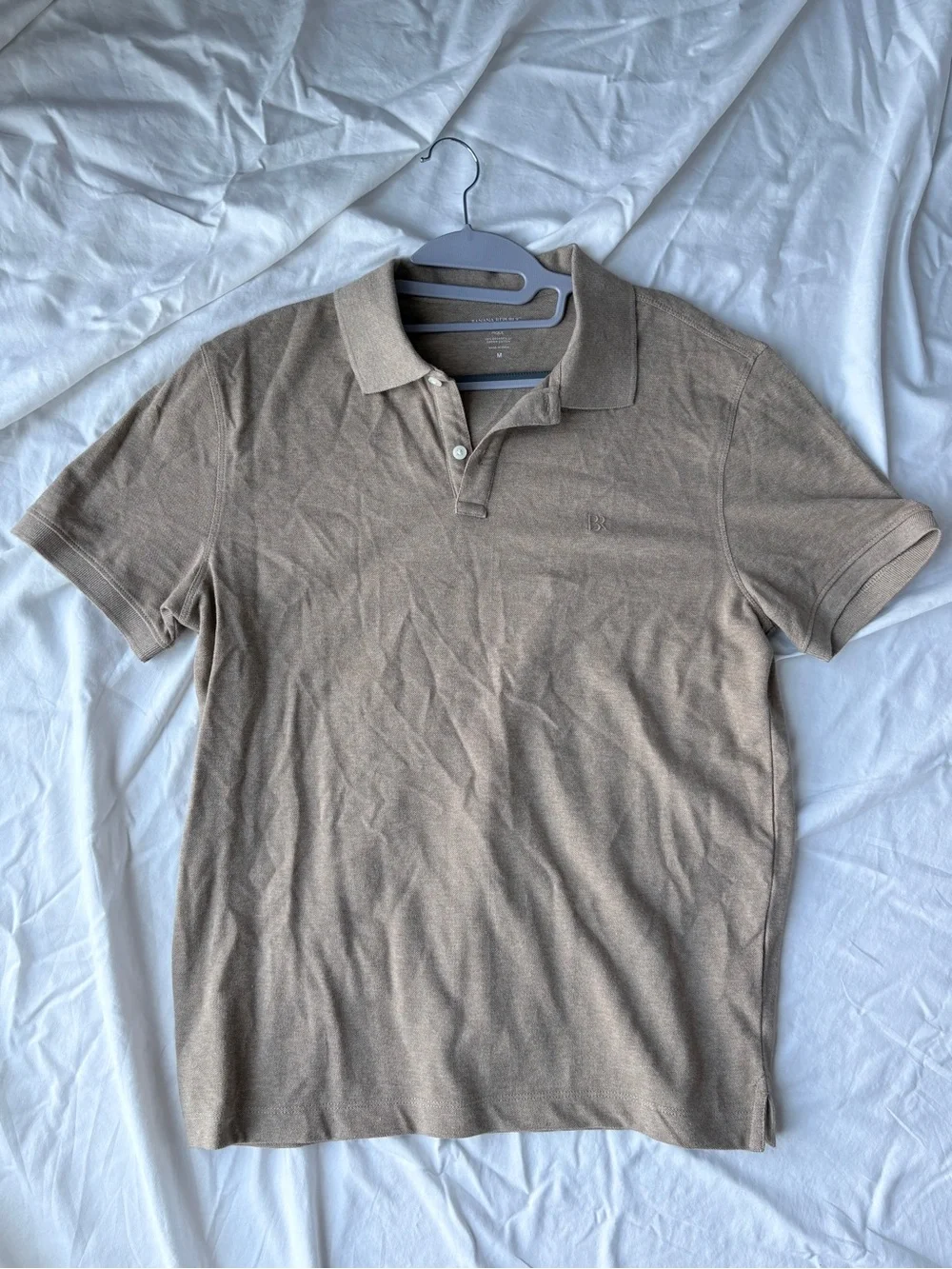Banana Republic Men's Polo Shirt in Taupe Brown